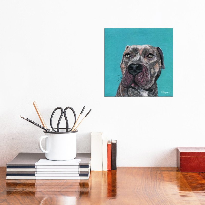 Good Boy by Melissa Symons - Wrapped Canvas Print, 30.48 cm H x 30.48 cm W
