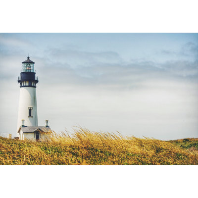 Rhoton Yaquina Head Lighthouse - Wrapped Canvas Print