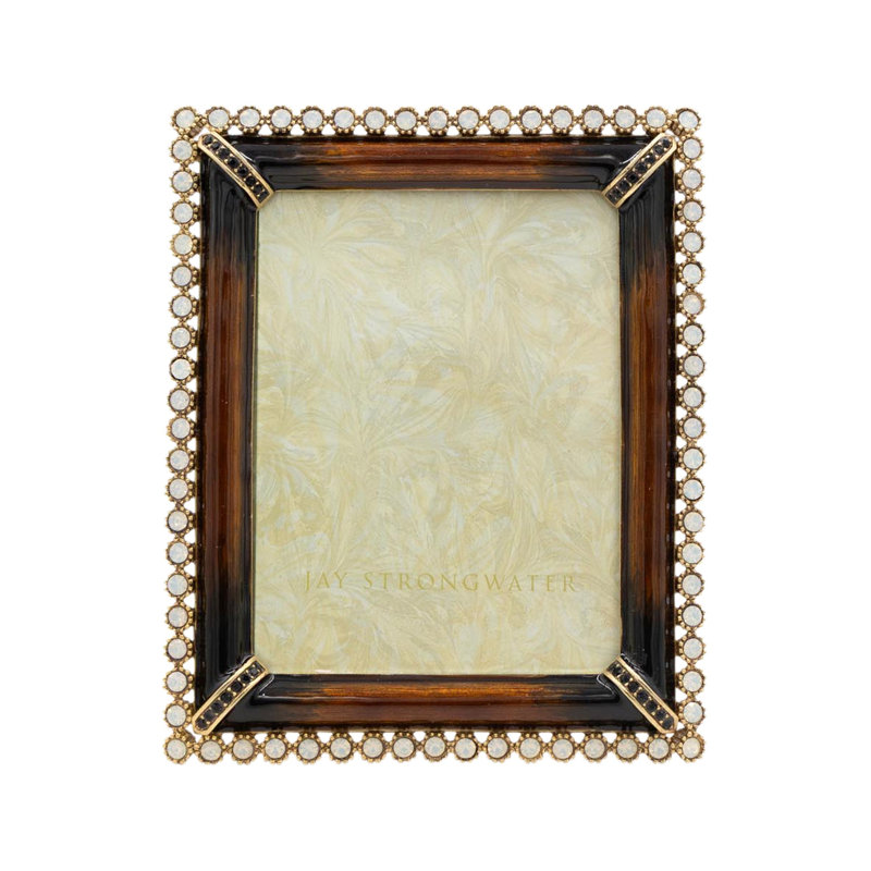 Emilia Stone Edge 3" x 4" Frame - Safari Brown
