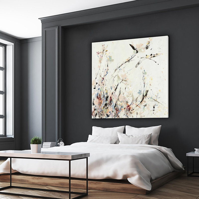«Out the Polo Lounge II» sur toile, H 84 po x l 84 po x P 1,5 po