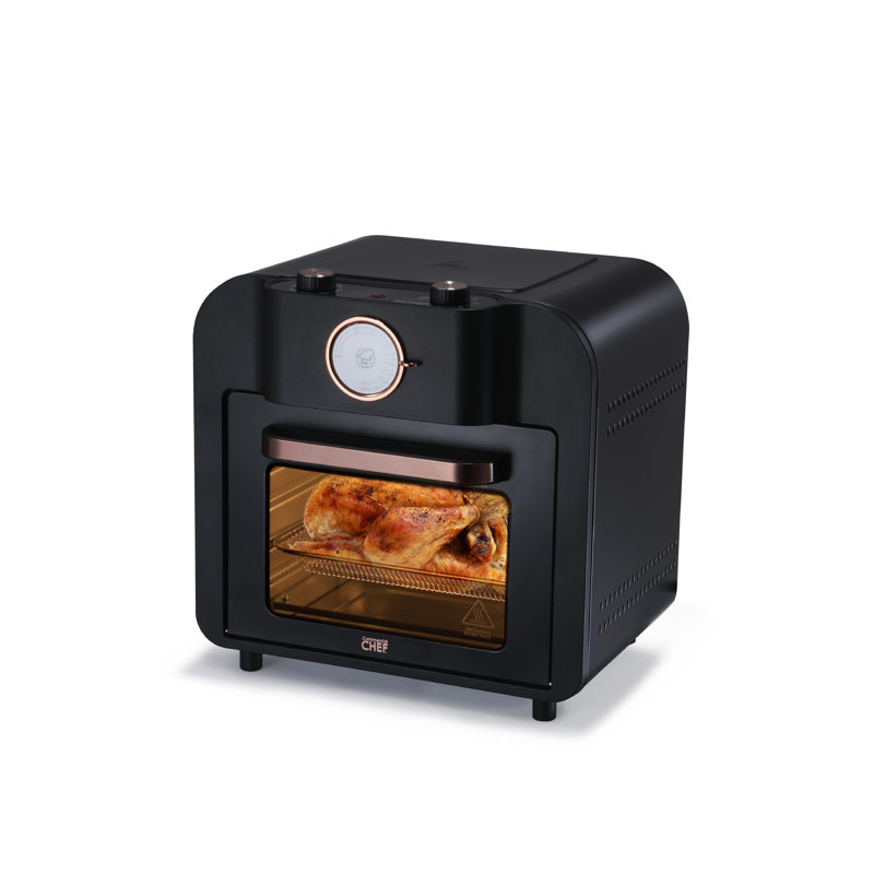 CHK Series Air Fryer Multi-Oven, 17-QT Multifunctional & Multi Level Air Fryer , 1500 Watt,  Black