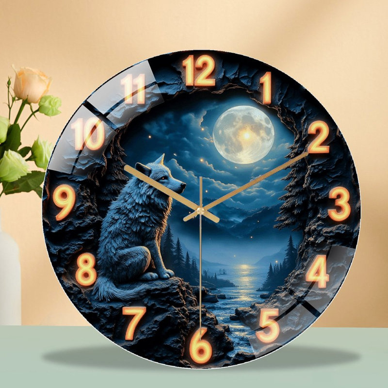 Horloge murale Wolf