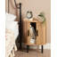 Wiggins 40cm W Solid + Manufactured Wood Bedside Table