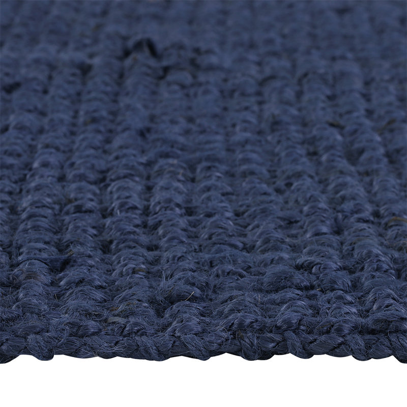 Solid Colour Jute / Sisal Hand Woven Area Rug, Runner 76 x 244cm