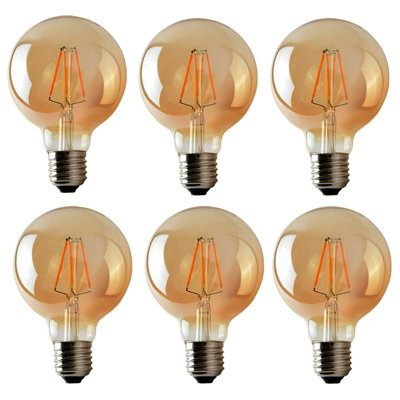 4W Equivalent G95 E27/Medium (Standard) Dimmable 2700K LED Bulb