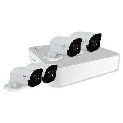 Home Imports Emporium Ultra 4CH, 1TB HD NVR Surveillance System Cameras Modern Security