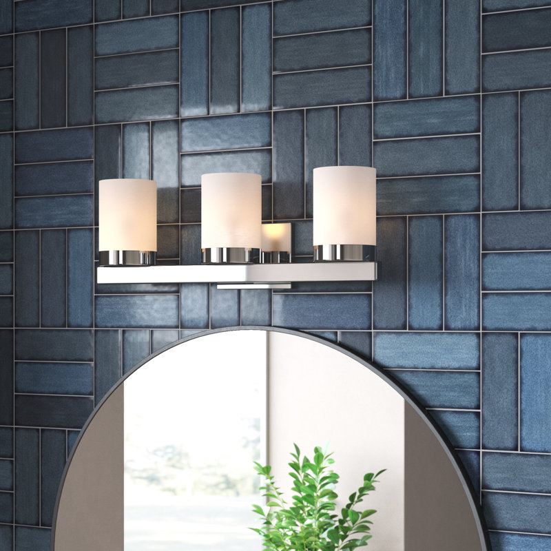 Éclairage pour meuble-lavabo à 3 lumières Bergan