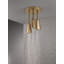 Pomme de douche fixe pleine pluie suspendue-37805550