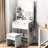 Fashionable Vanity Desk With Mirror & Lights - 3 Color Lighting Modifications Offered, Drawers, White, , Large Mirror, Multiple Storage Possibilities Modes, Build