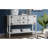 Alcimon Retro Wood Sideboard | 2 Drawers, 2 Cabinets & Bottom Shelf for Dining/Living Room-35251820
