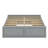 Platform Bed Frame With Drawers