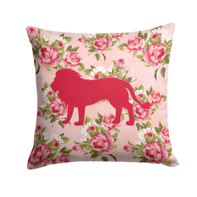  Coussin décoratif floral 14 "Lion Shabby Elegance