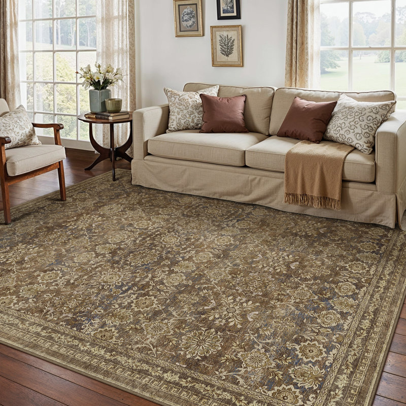 Elyria Performance Oriental Area Rug, Rectangle 5' x 7'