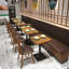 Bancs de restaurant rétro simples-100748476