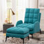 Affric 60cm Wide Velvet Wing Chair Recliner-1529548662