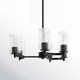 Adalina 6 Light Metal Dimmable Chandelier