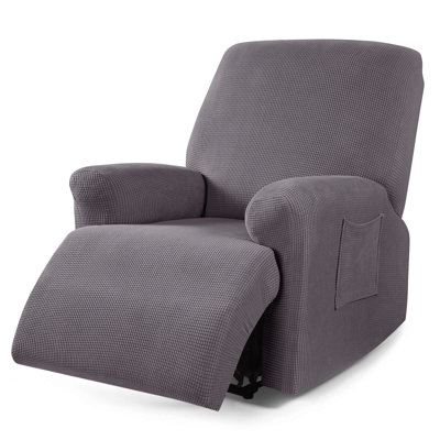 Housse pour fauteuil inclinable à coussins carrés/rectangulaires
