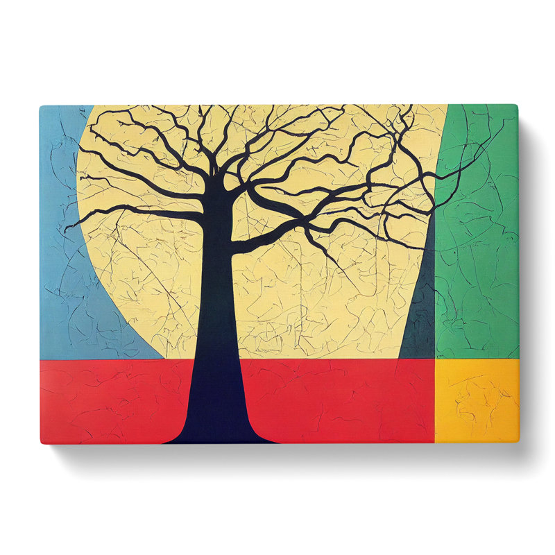 Majestic Abstract Tree - Wrapped Canvas Print