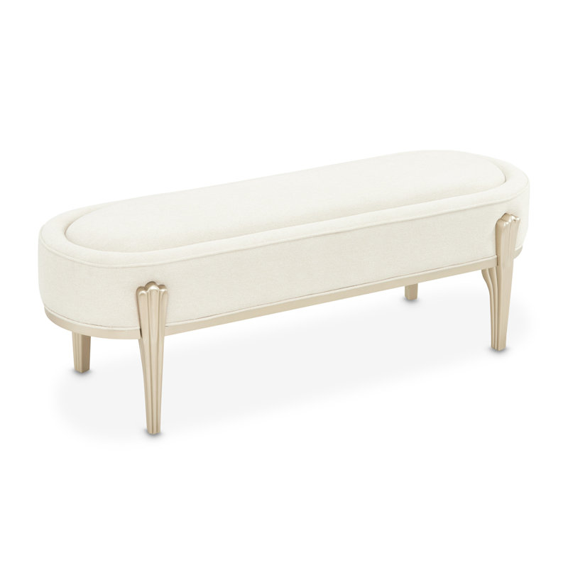 Camellia Field Caramel Bench