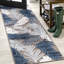 Tapis d'intérieur / extérieur brun / bleu marine / ivoire Kile Montego-1517855726