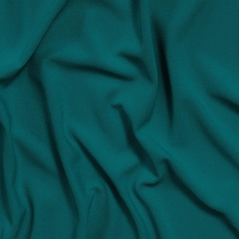 Chemin de table rectangulaire en polyester, Vert / bleu sarcelle, 120 po x 24 po