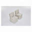 Chaise rembourrée en lin sans accoudoirs-920662615
