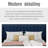 Upholstered Wingback Platform Bed-117170661-117170669