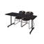 Table de formation en T Nick Nick, 2 chaises empilables Zeng-32701930-32701928-32701937