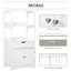 Engineered Wood Freestanding Bathroom Cabinet