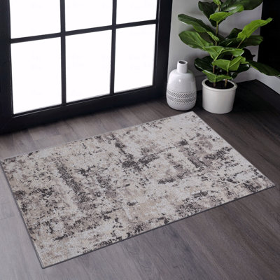 Doormat Area Rug  - 2' X 3' Abstract