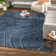 Tapis bleu Ashal
