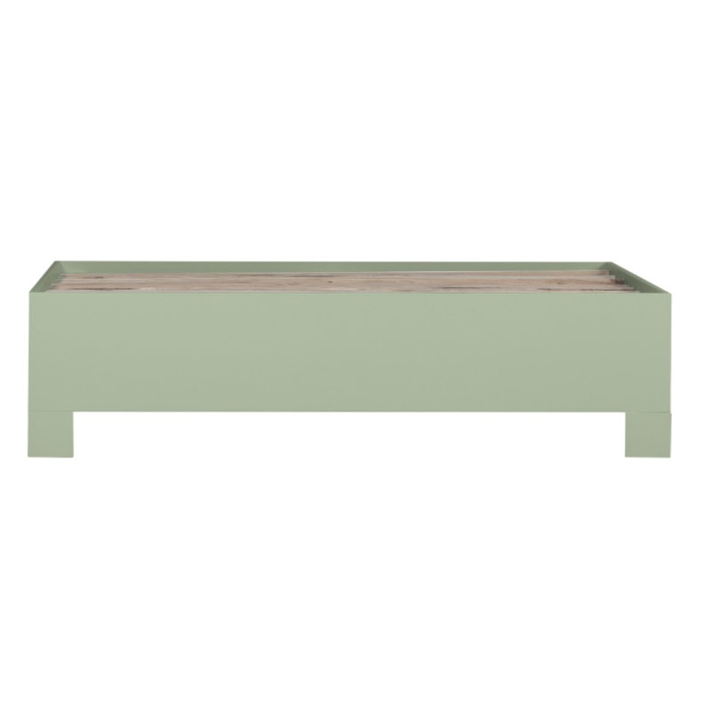 Solana Platform Bed, Twin Extra Long, Celery Green