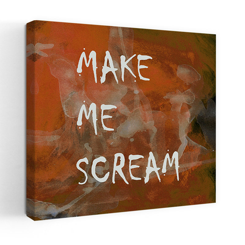 Art contemporain contemporain, art abstrait d'automne, H 32 po x l 32 po, Brun