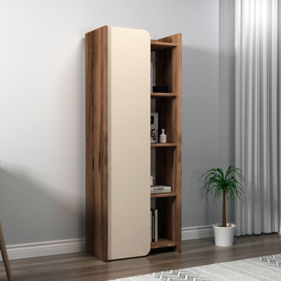 Adyline 160cm H x 60cm W Standard Bookcase
