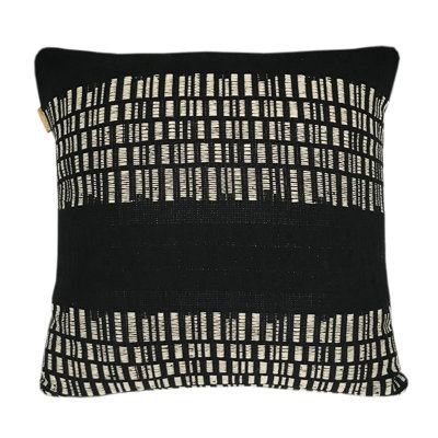  Cotton Square Cushion 20" L Boho Decorative Pillow for Indoor Use