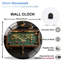 Table de billard professionnelle avec accessoires HighQuality - horloge murale moderne en verre 12 po