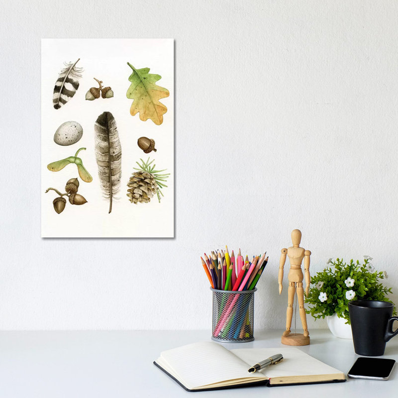 Woodland Study II by Tracy Lizotte - Gallery-Wrapped Canvas Giclée on Canvas, Wrapped Canvas, 20.32 cm H x 30.48 cm W