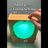 Rotating Moon Night Light With Alarm Clock & Sleep Aid,Dimmable