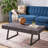 Industrial Coffee Table With Sturdy Metal Legs