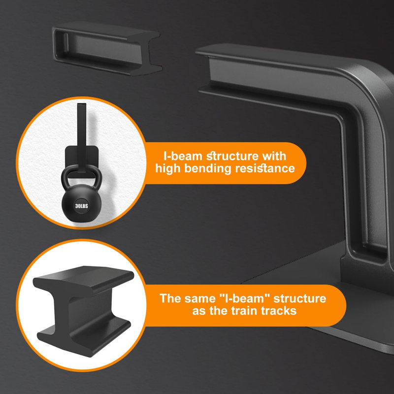 4-Pack Hat Rack Organizer, Adhesive Wall Hooks