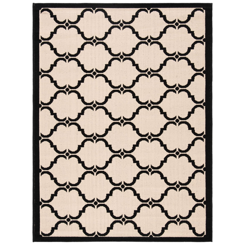 PoguePerformance Geometric Rug, Rectangle 4' x 5'7"