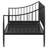 Jeremy Matte Black Metaldaybed Bed Frame