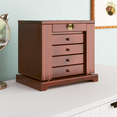 Grande boîte à bijoux en bois
