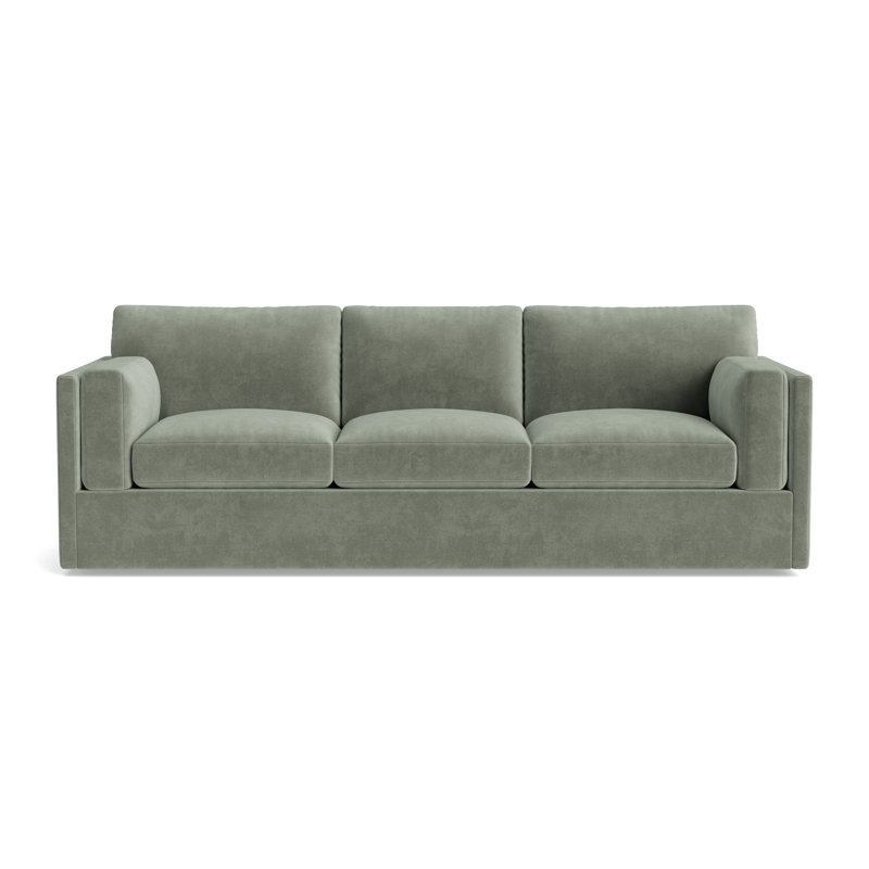 Fairfax Sofa (95"), Velvet - Sage