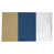 Doré / bleu marine / blanc