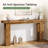 Solid Wood 63-Inch Sofa Console Table