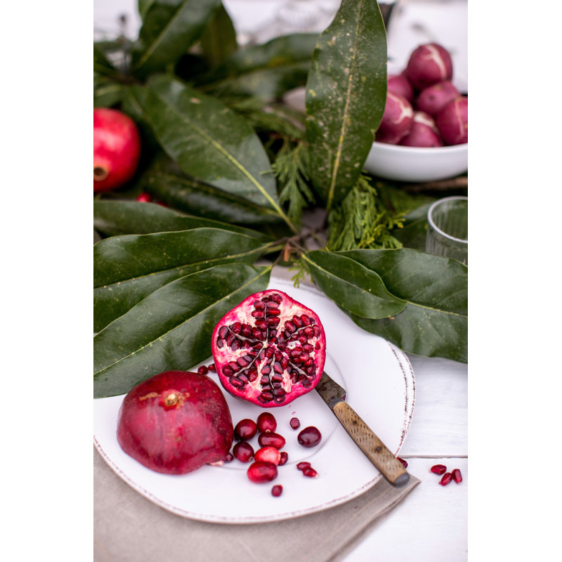Lastra Handmade Stoneware Appetizer Plate, White