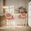 Tabouret de comptoir pivotant 25,78 po Tonnya-1133410747-1116411962