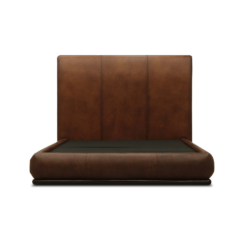 Lit Cipriani (version haute H 72 po), Grand lit, Berkshire Cuero