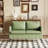 51” W Modern Faux Leather Loveseat-1038790770